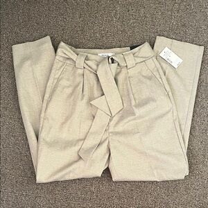 Ricki's Tan Tie-Waist Trousers